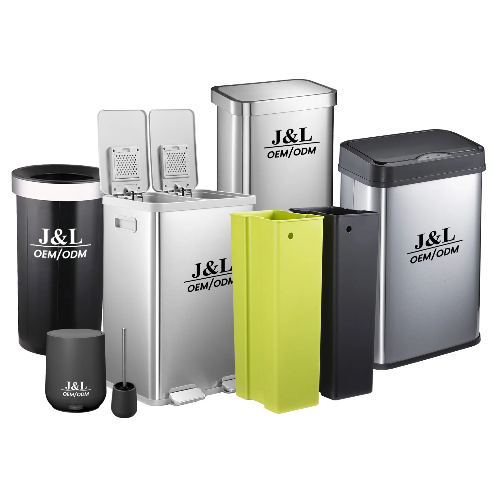 JILI Bin: Effortless disposal with sensor lid crafted in sleek stainless steel Elevate daily routine with touch-free convenience