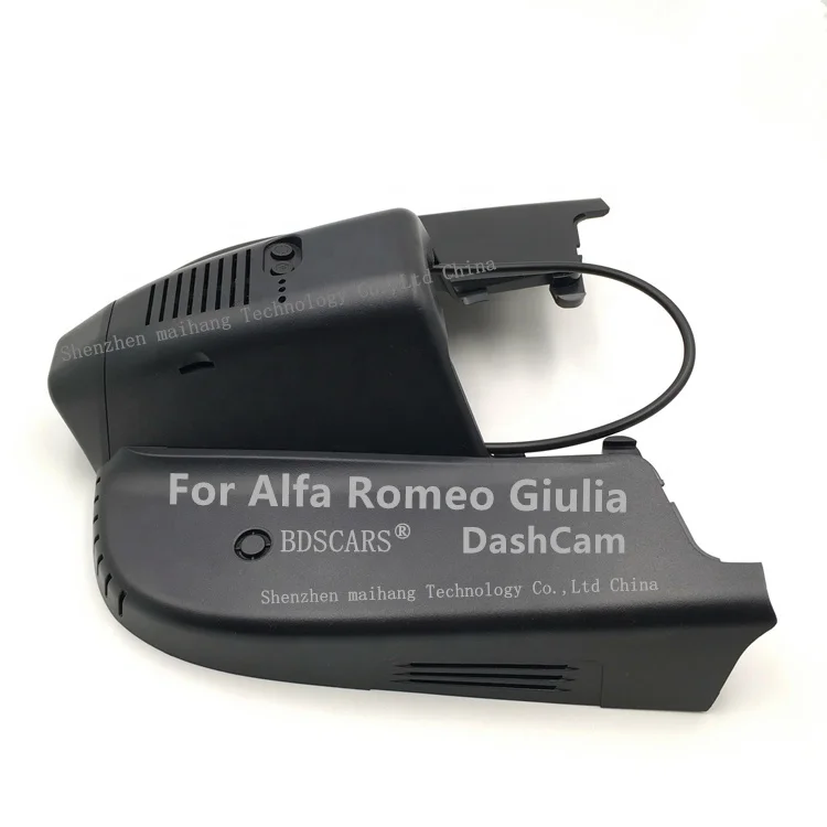 Используется для Rlfa Romeo Giulia Stelvio регистратор Wifi Автомобильный видеорегистратор камера Full HD 1080P ночное видение Автомобильная рекордер Gloria