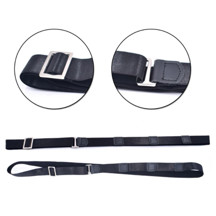 
Non-slip Wrinkle-Proof Locking Adjustable Strap Holder Women Men Belt Shirt Stay 