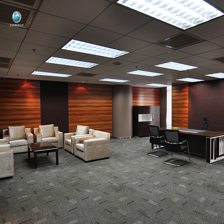 Popular sound proof office partition panels fireproof separate glass wall office partition