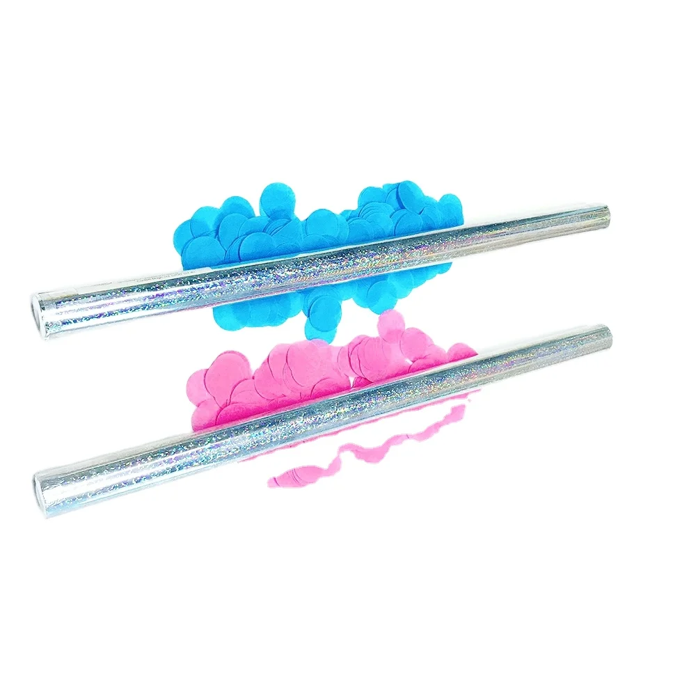 Event And Party Wholesale Gender Reveal Cannon Popper Launcher Baby Confetti