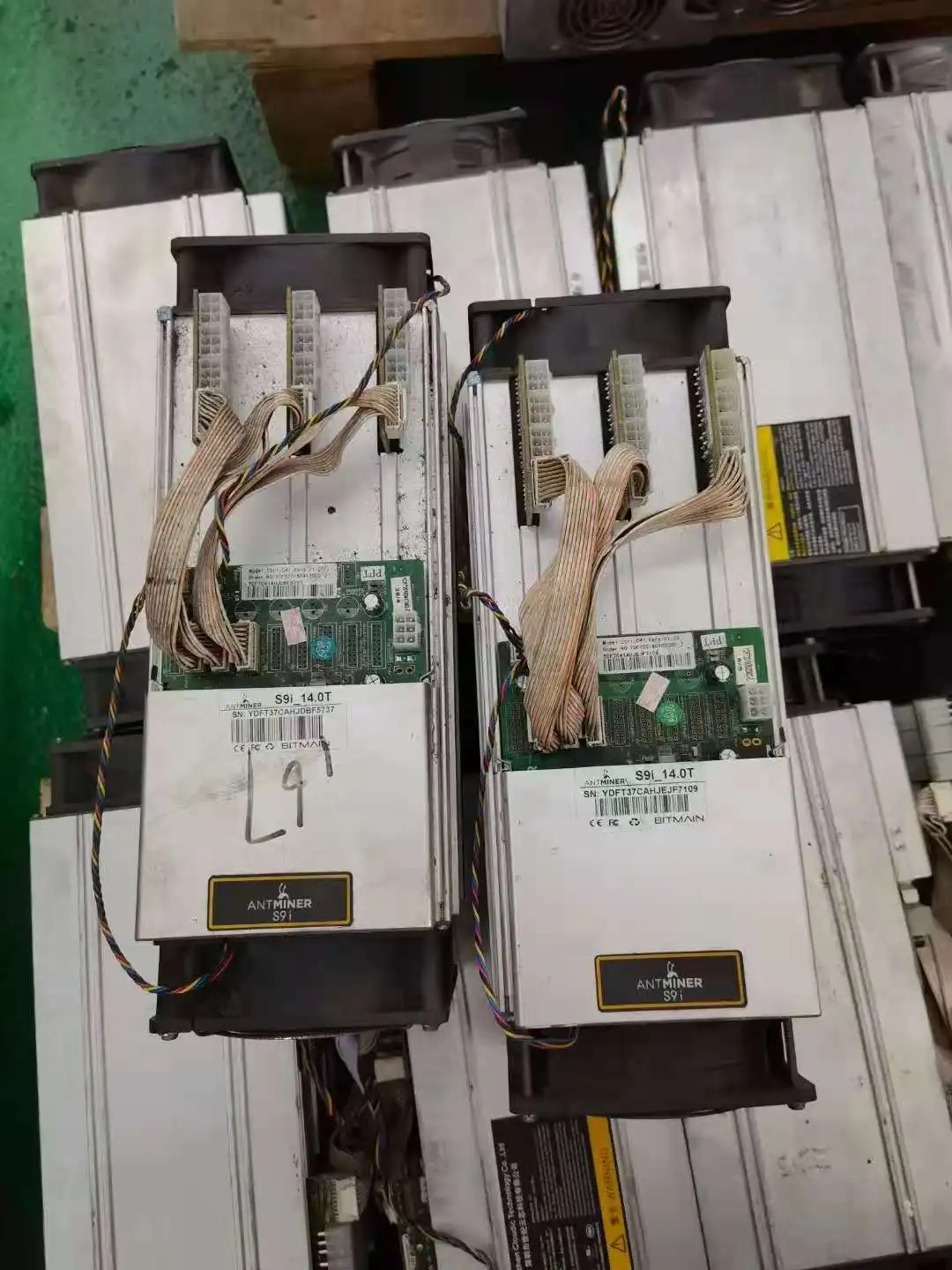Used Bitcoin Miner Antminer S9 S19 Pro L3 Second Hand Mining Machine Asic Bitmain Blockchain with Power