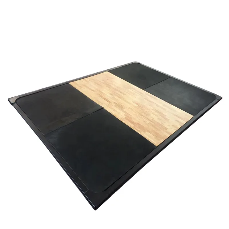 Custom Logo Weightlifting Platform for Gym