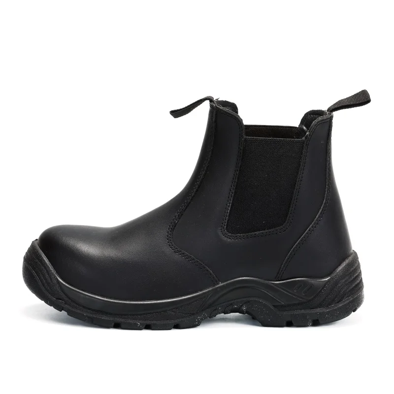 Manufacturer of  Hot selling SRC australian standard no lace work boots steel toecap industrial safety boots RS8569