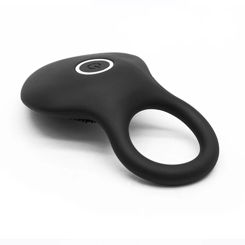 Cock Penis Ring Vibrator, Silicone Rubber Male Products Strong Vibration Delay Ejaculation Cock Ring For Men, Adult Sex Toy