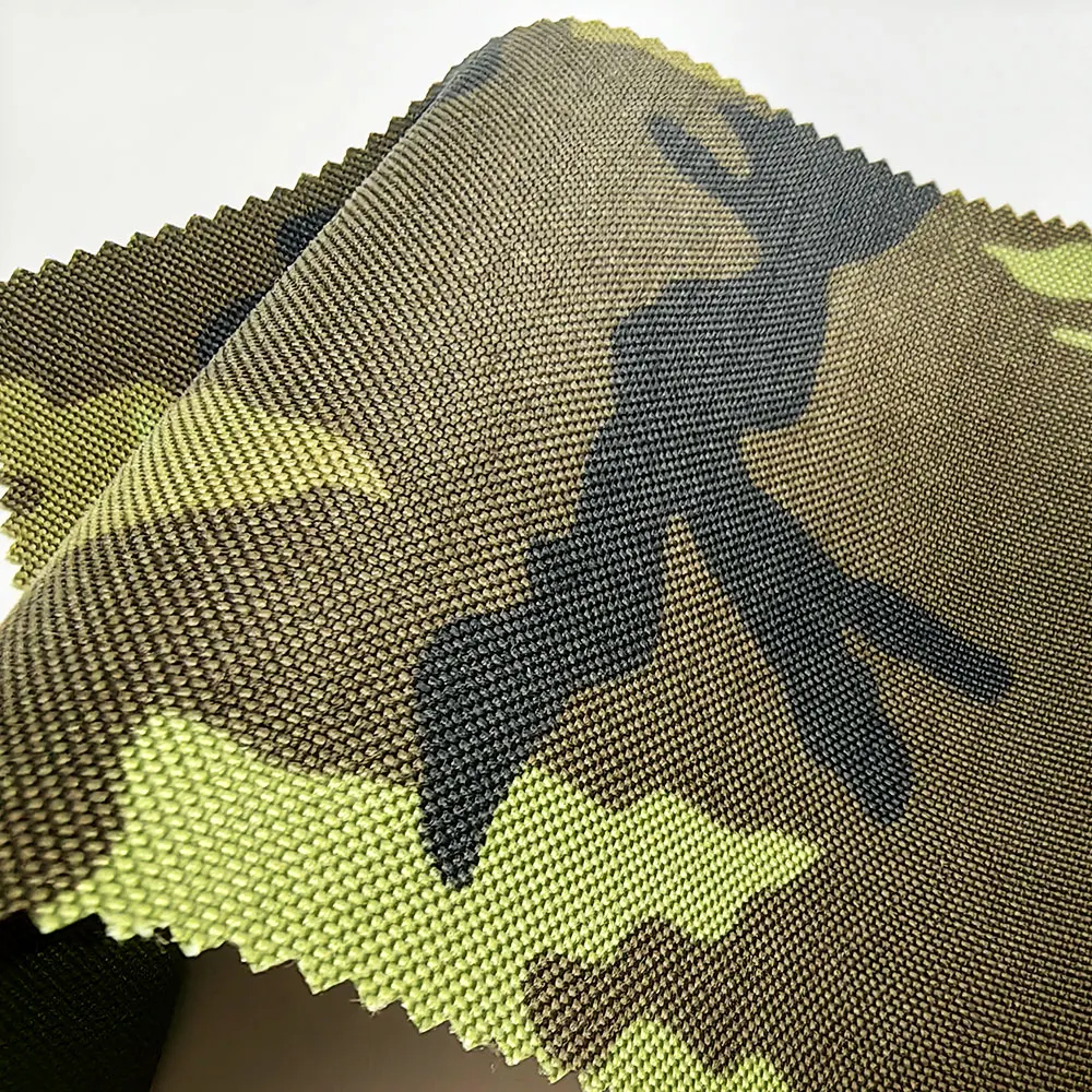 100% Nylon Cordura polyester oxford Fabric 1000d Waterproof IRR  Fabric pu coated for Uniform Bag tent