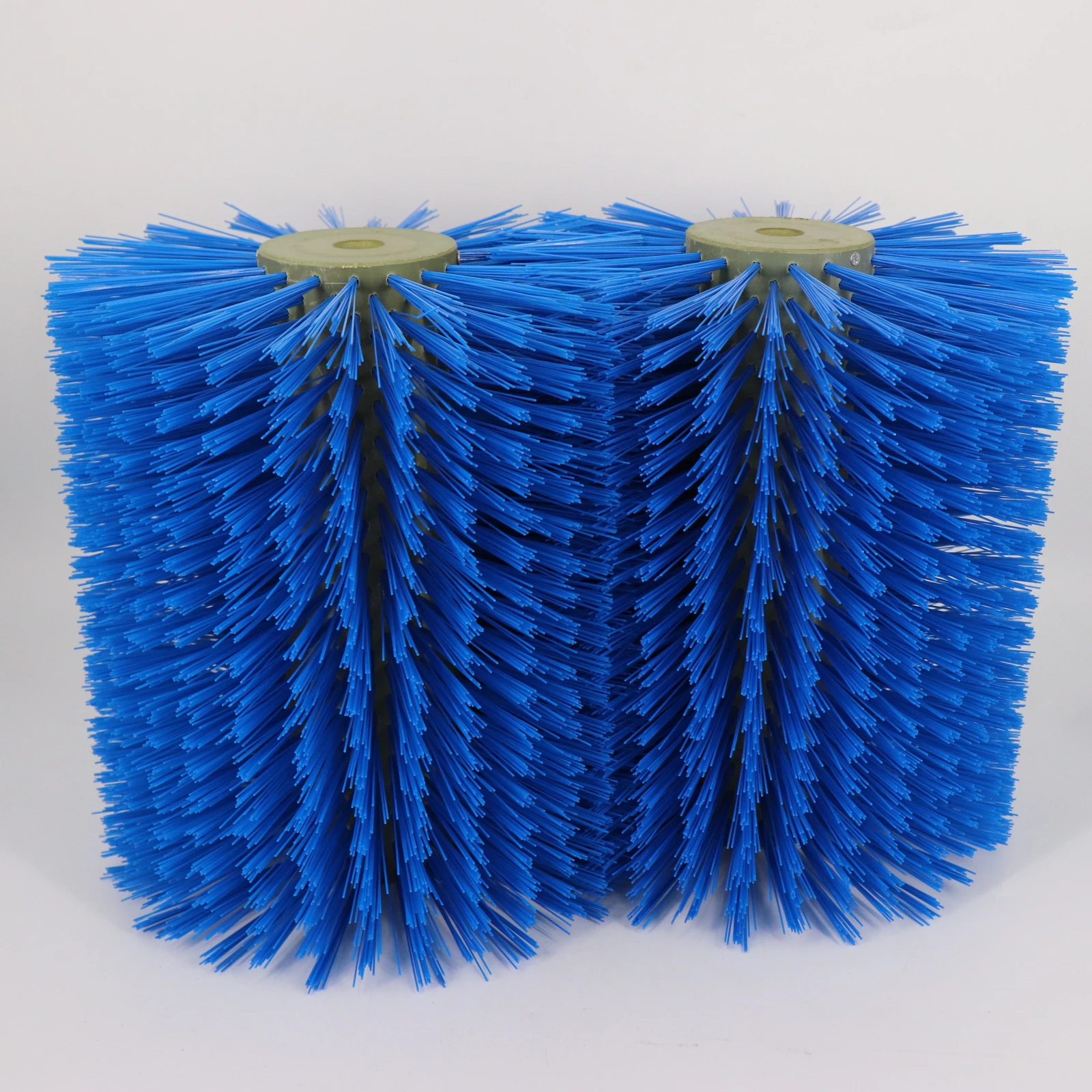 Cylinder Roller Cleaning Brush Surface Abrasive Winding Brush Sweeper