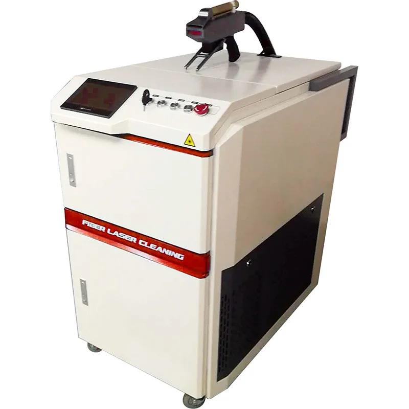 Polishing Stainless Steel Cleaning Equipment Parts 200W Fiber Laser Cleaning Machine Laser Rust Removal Cleaning Machines