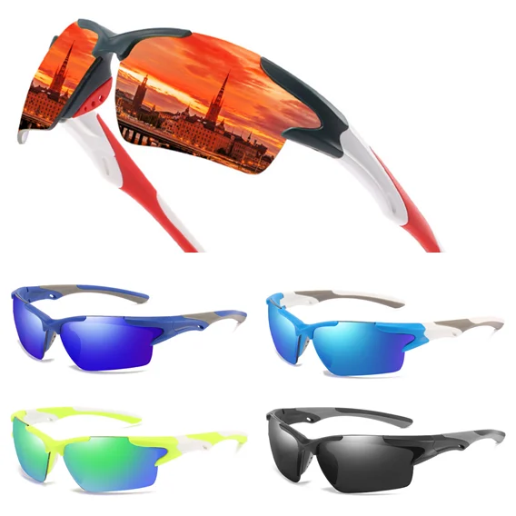Polarized Sports Sunglasses for Men Women Youth Baseball Fishing Cycling Running Golf Motorcycle  Glasses UV400
