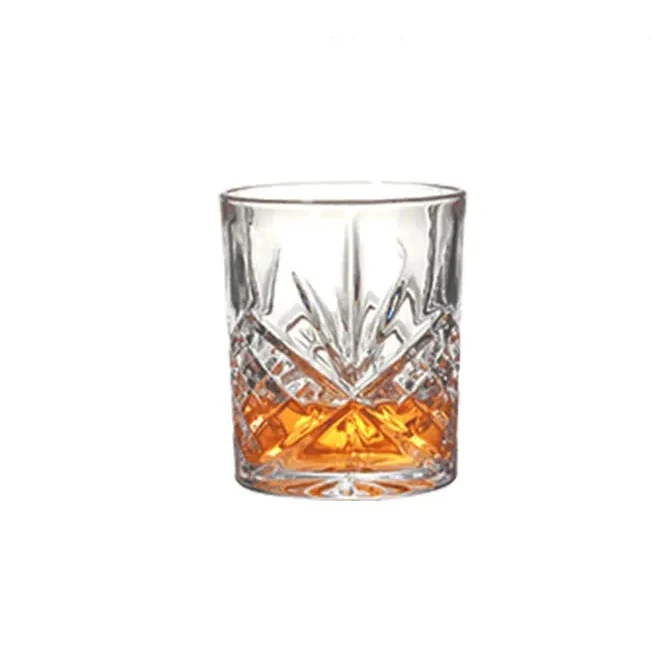 High Quality Old Fashioned Lead Free Whiskey Shot Glass For Home Bar Party Custom Whiskey Tasting Glasses Crystal Whiskey Glass