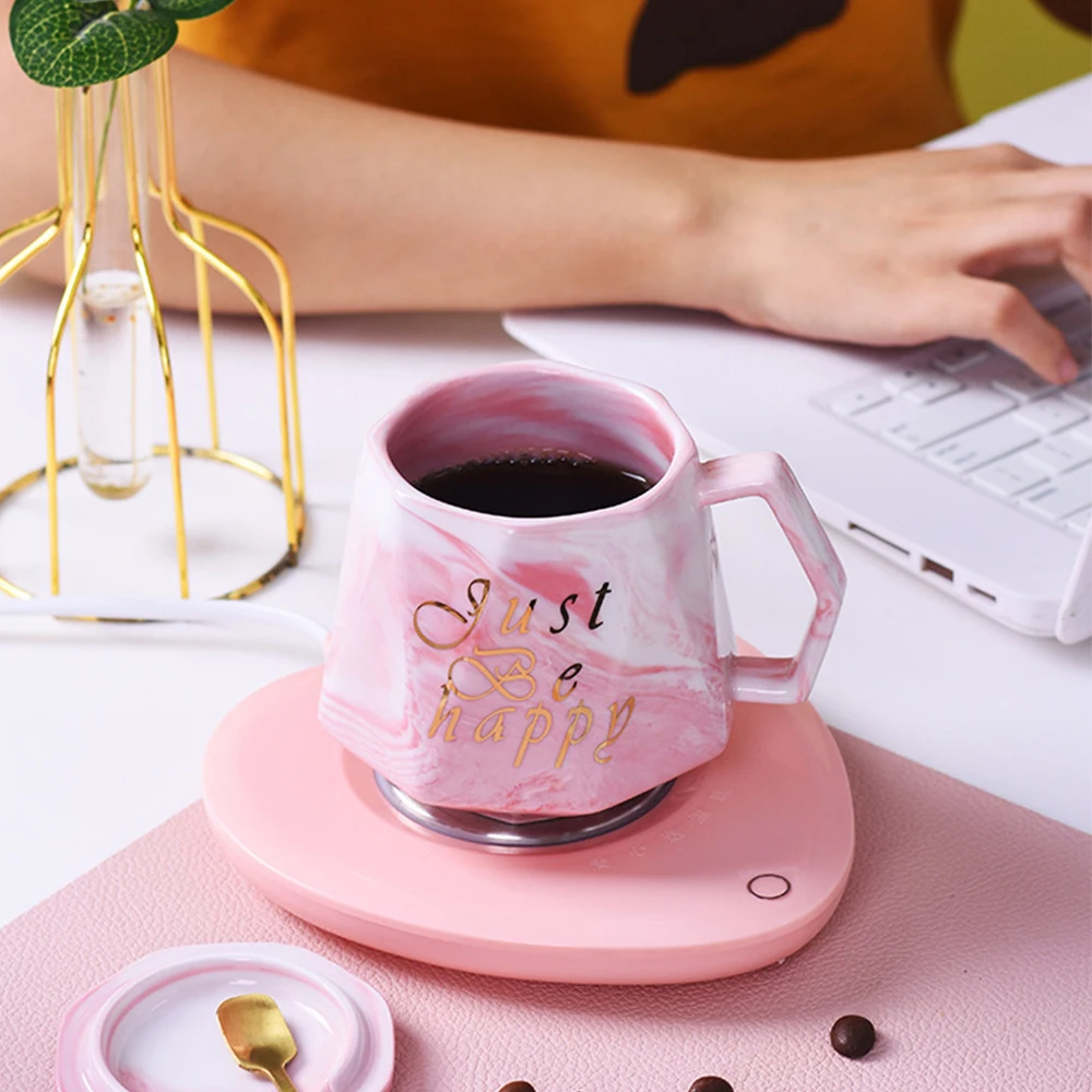 Hot Sale Heater Cup , Multifunction Warmer USB Wireless Charger Portable Mug Drink Heater Warmer Pad