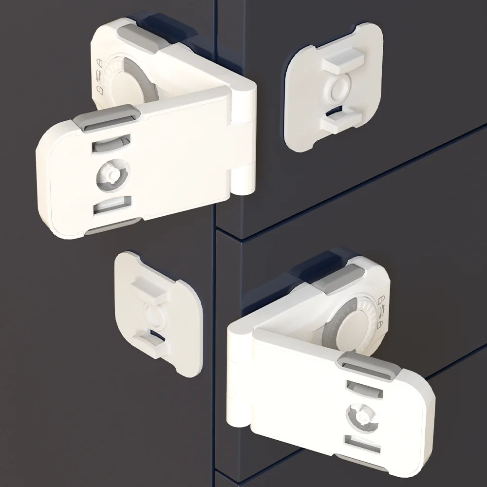 Child Safety Lock Drawer Lock Anti-pinch Hand Multi-function For Refrigerator Cabinet Door Lock