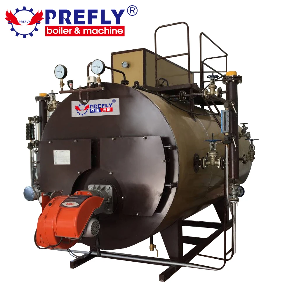 Industrial 2 Ton Diesel Oil Gas Fired Steam Boiler