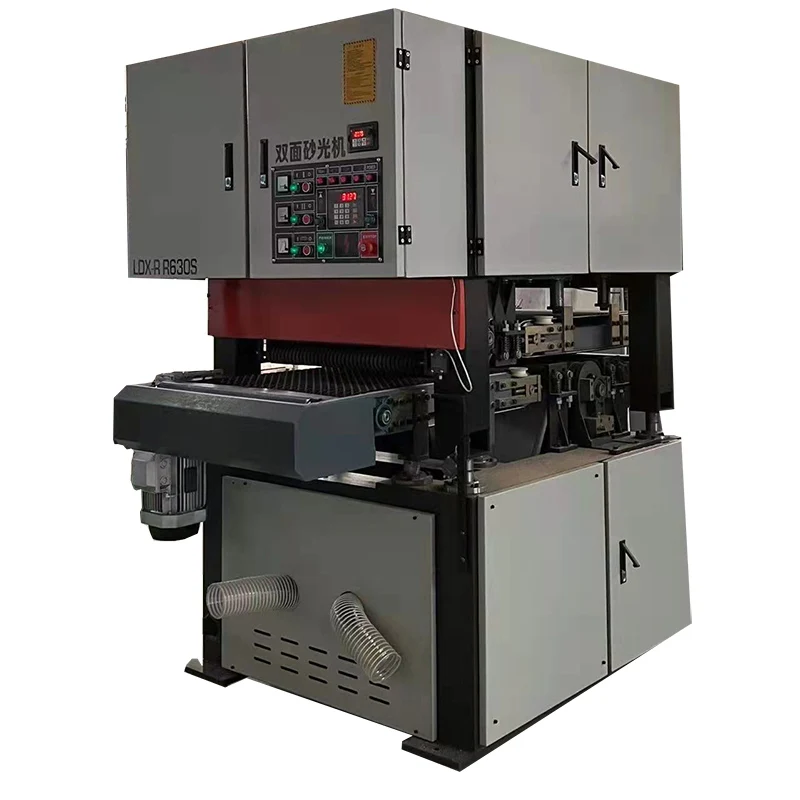 New product 630/1000 drum sander double side curve sanding machine double sander