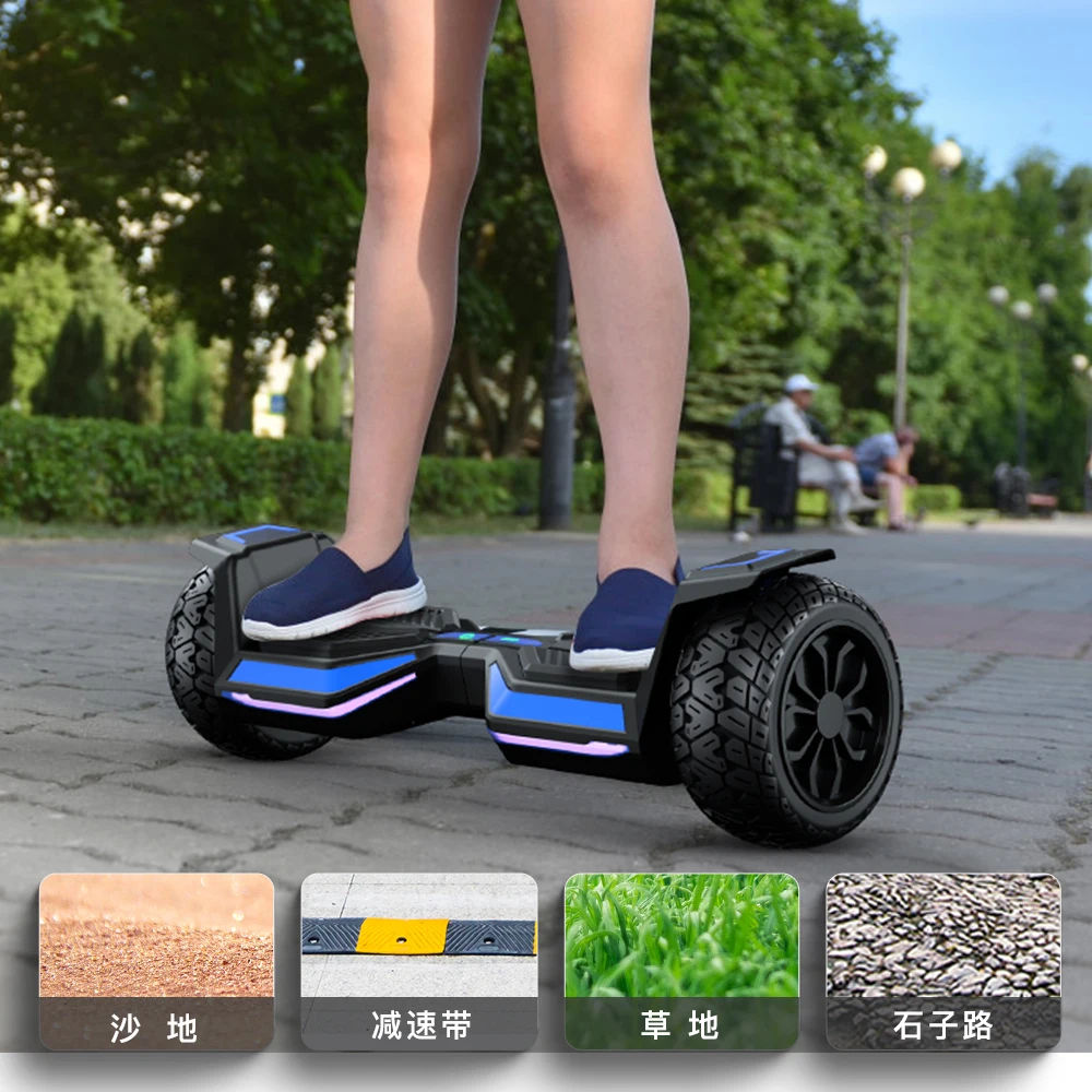 Electric Hover board 8.5 inch led wheel Smart Self Balancing scooter with blue tooth speaker balance scooters