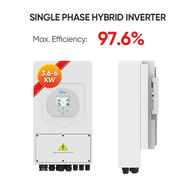 Deye Off on Grid 5kw 6kw 8kw 48V Single Phase Solar Energy Storage System Home Hybrid Inverters Deye
