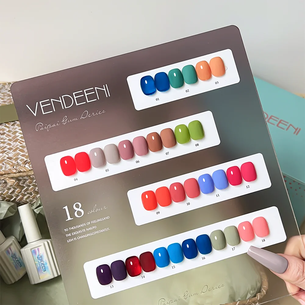 Высококачественный неоновый Гель-лак для ногтей с 18 видов цветов