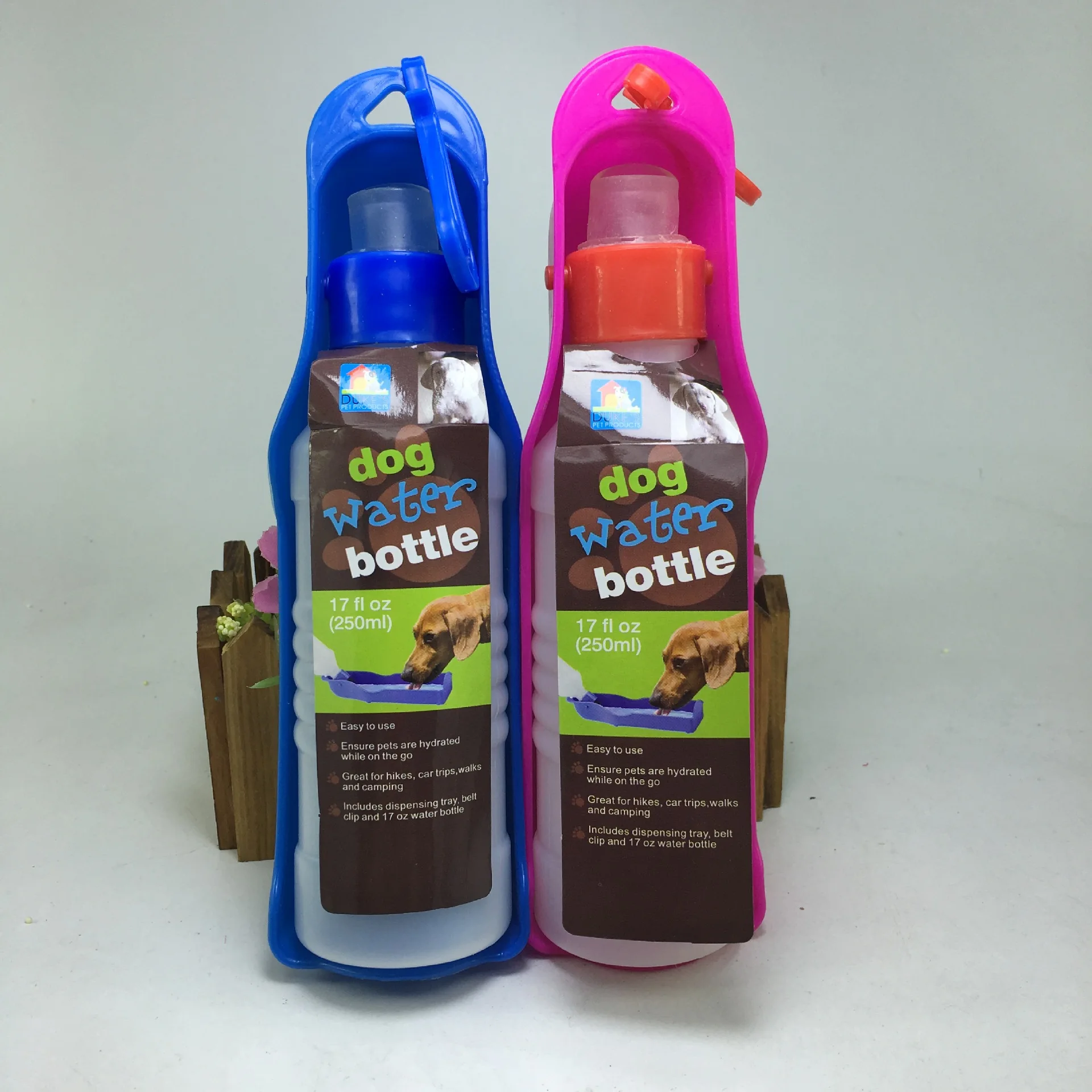 250ML 500ML Outdoor Portable Pet Dog Water Bottles Foldable Tank Drinking Design Travelling Bowl Feeding Dispenser