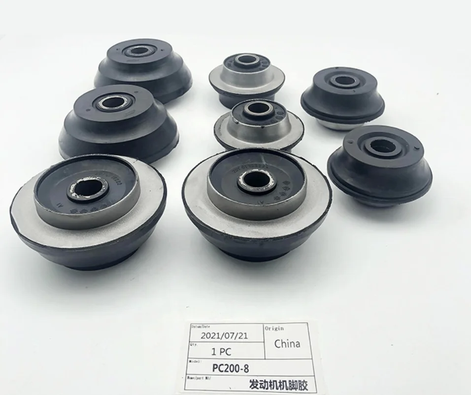 Запасные части экскаватора PC200-8 6D107 Подушка двигателя Монтажная 20Y-01-12222