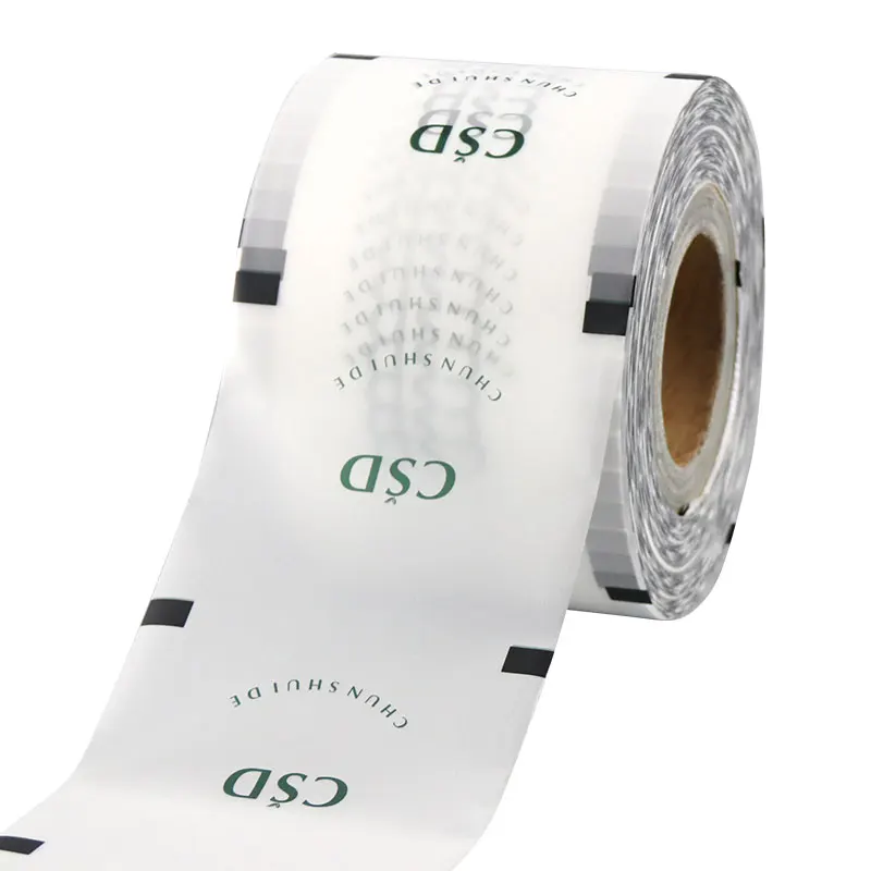 Made in china Customized Printing Logo Easy Peel Laminated Bubble Tea/Yogurt Cup Sealing Film For Plastic Cup