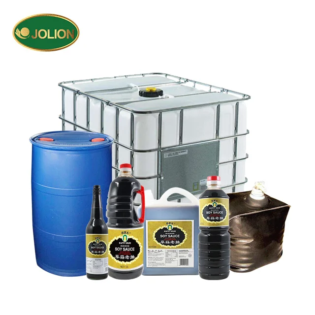 Chinese Fermented Seasoning Premium Soya Sauce HALAL NON-GMO Mushroom Soy Sauce