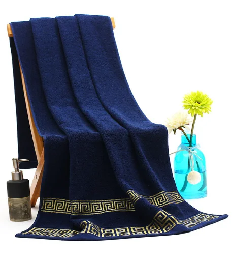 Custom Egyptian Towel 100% Cotton 70x140 Premium Egyptian 100% Cotton Towel Set