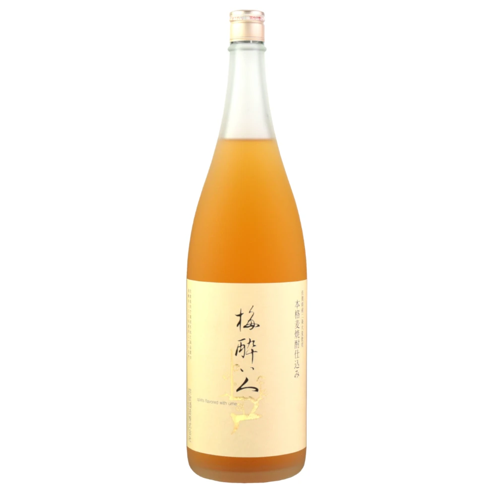 Оригинальная стеклянная бутылка Umeshu ручной работы 15% алкоголя