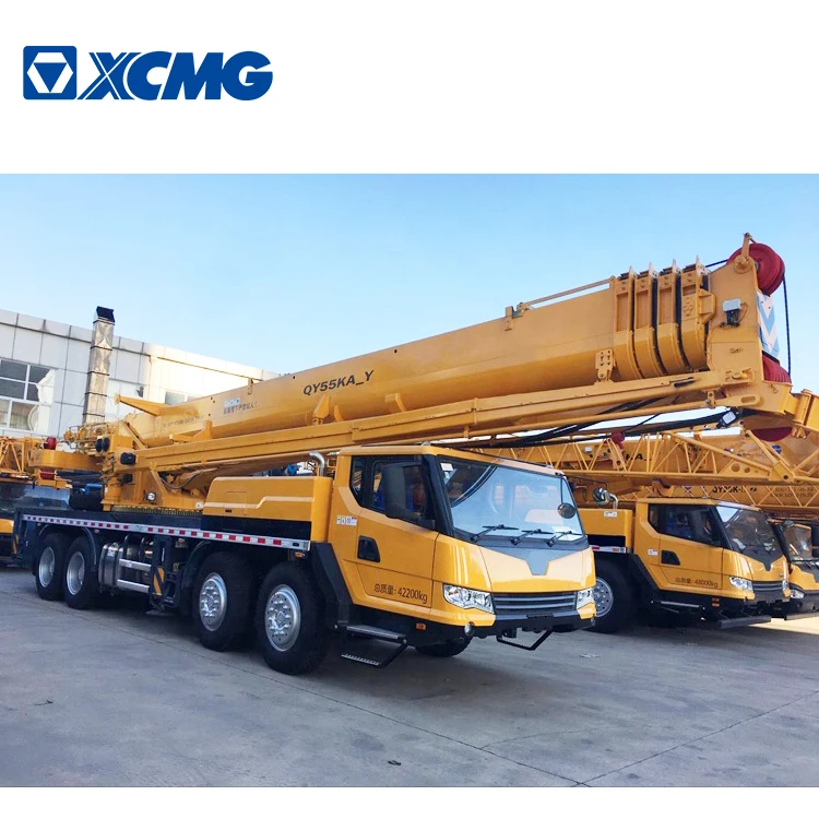 XCMG hydraulic 50 ton boom arm crane truck crane QY55KA_Y