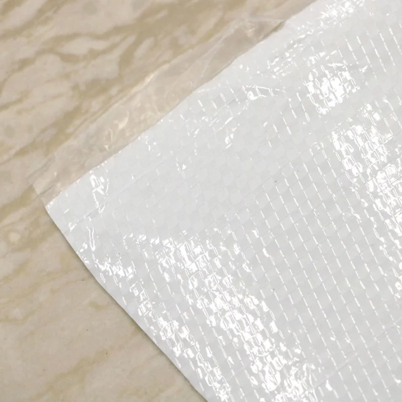 Wholesale Cheaper House Decorative Painting Floor Protective Plastic Film Moisture Proof Single Layer Plastic Laminated Woven