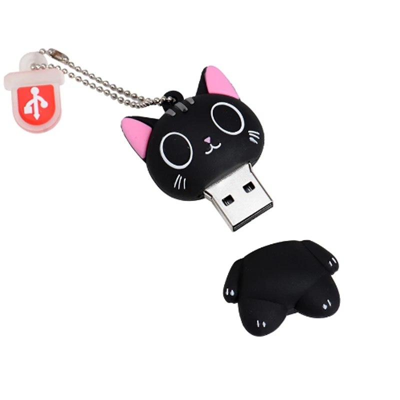 2021 Hot Selling Animal PVC 2D 3D Cartoon PVC Usb Flash Drive  USB 2.0/3.0  Can Customize Any  Style Of Rubber USB Stick