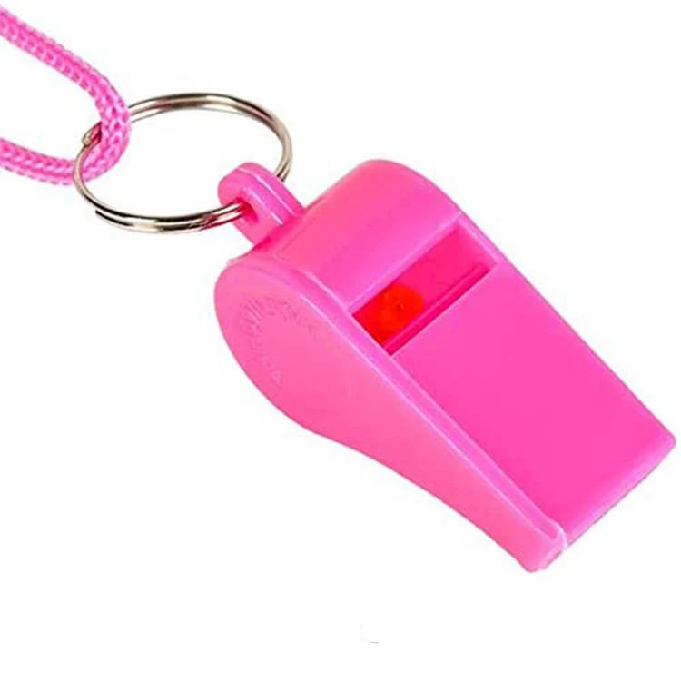 Best Quality Favorable Price Plastic Whistle Outdoor Indoor Emergency Whistle For Promotion