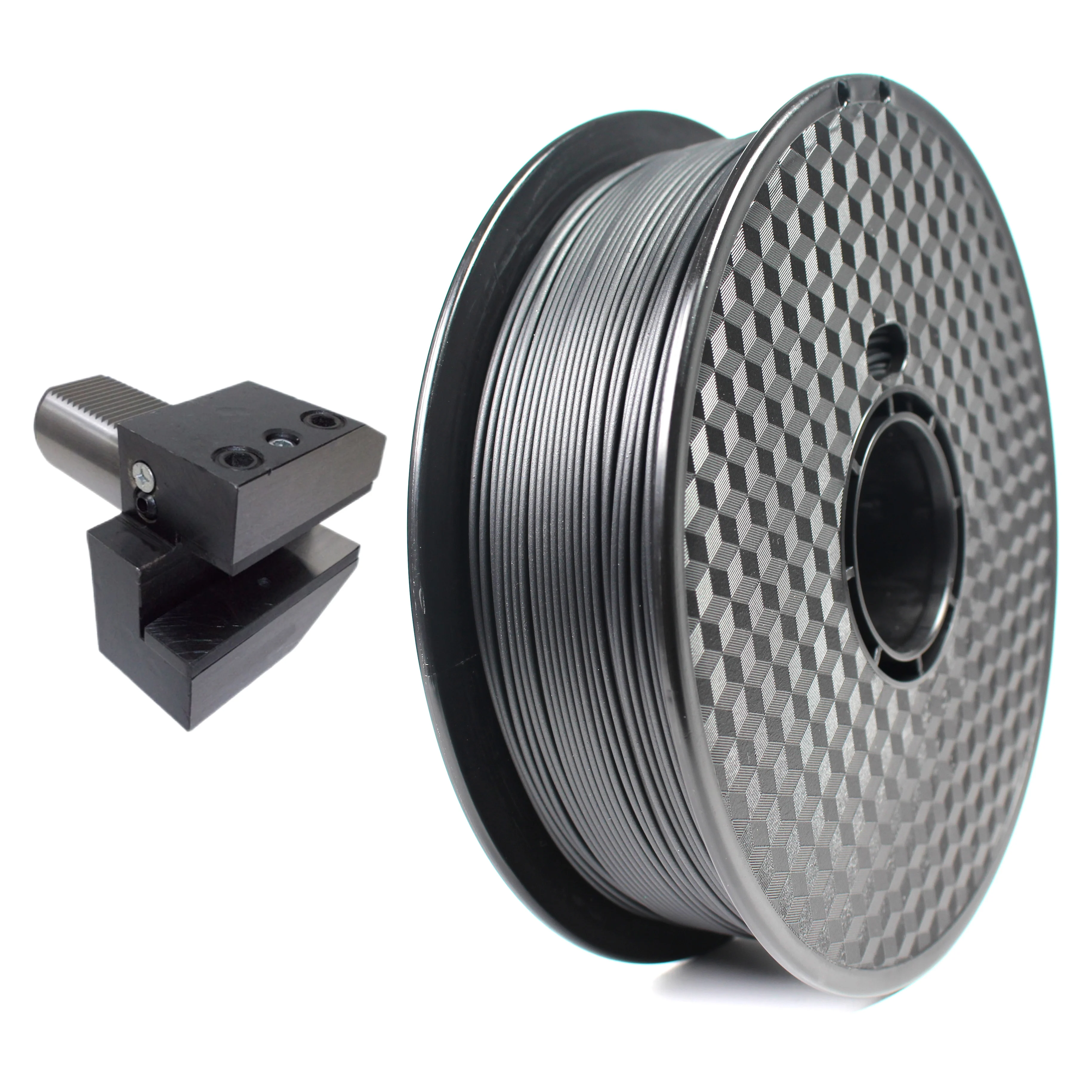 Carbon Fiber Filled Nylon Filament PA-CF 1.75mm 3D Printer Filament,1KG  Spool 3D Printing Filament for 3D Printers