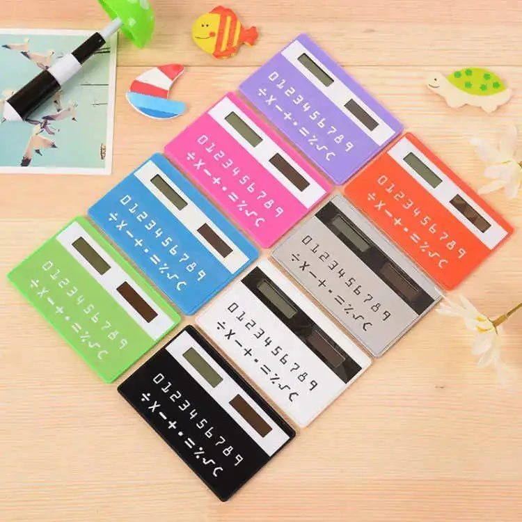 Source factory wholesale multicolor rectangular double row solar card