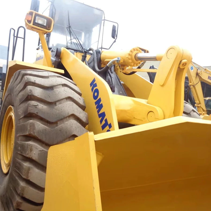 Б/у WA470 хорошая цена б/у wa470-3 Колесный погрузчик komatsu