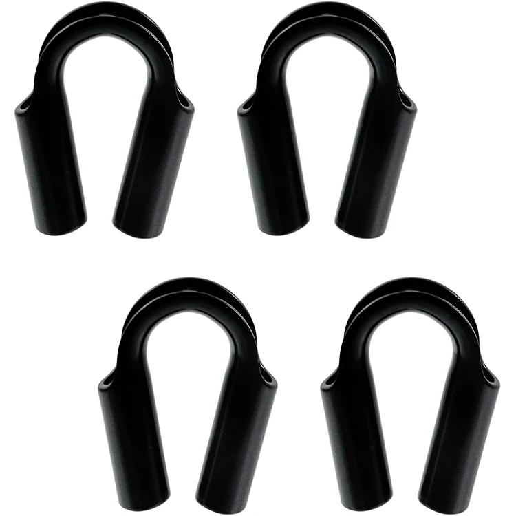 Electrical wire cable tension clamp steel wire rope with thimbles wire thimble connector