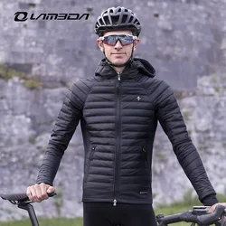 New Design Popular Green Light Warm Outdoor Sport Winter Mens Down Jacket WIth Large Pocket