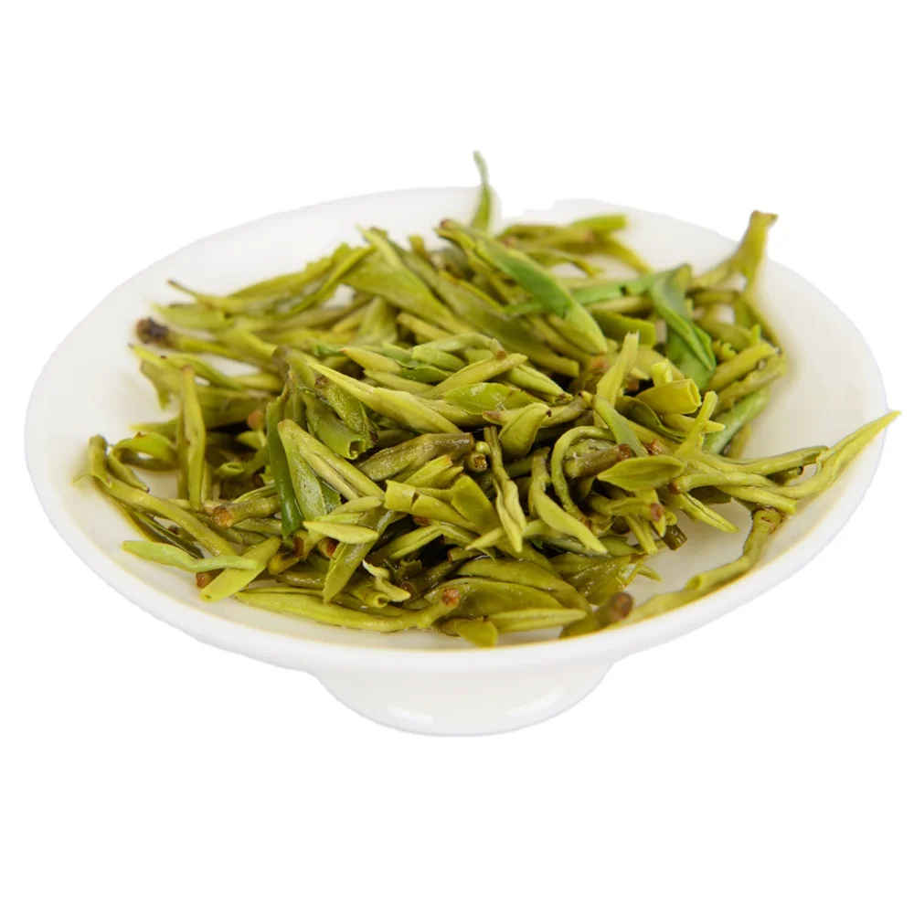 Wholesale bio detox tea royal green tea MENG DING GAN LU highest grade SWEET DEW PREMIUM TEA