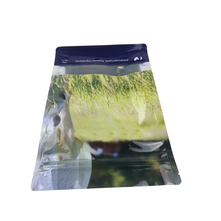 1kg 5kg 10kg Agriculture Plastic Soil Bags Flat Bottom Resealable Aluminum Foil Chemical Fertilizer Soil Packaging Bag