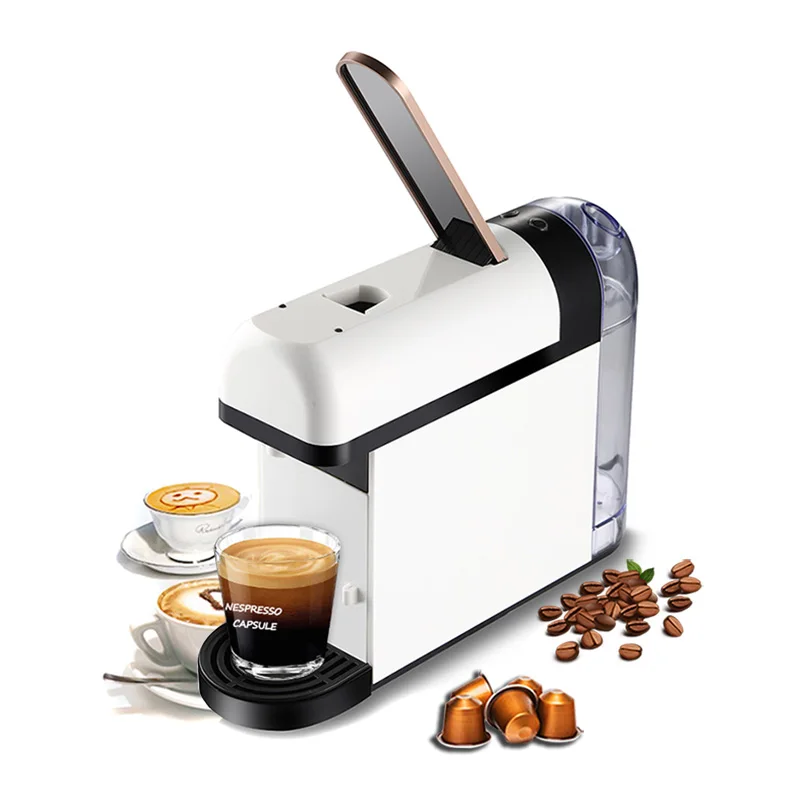 
Professional Small Black Single Cup System Coffee Maker Coffee Machine For Nespresso Capsule 