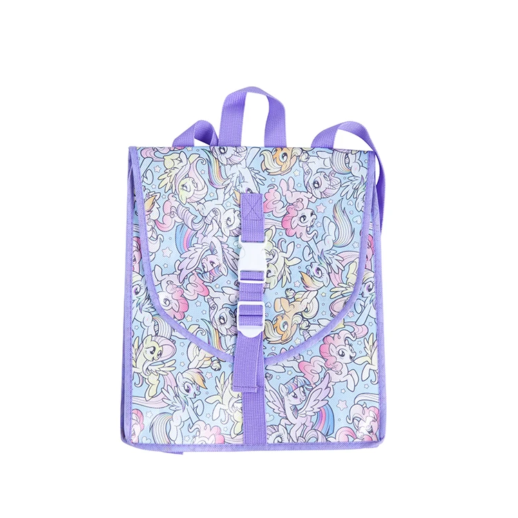 Cheap Direct Sale High Quality Custom Pattern 100% Eco Friendly Pp Laminated Non Woven children backpack bag