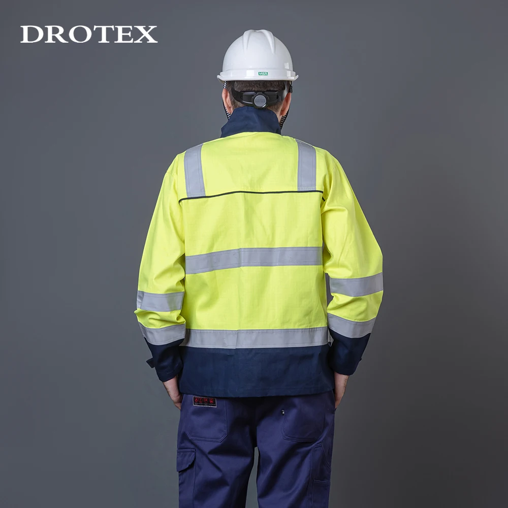 CVC 300GSM Electrical Arc Flash FR Protective Jacket Shirt