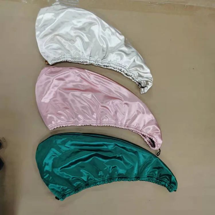 Полотенце для сушки волос из микрофибры, полотенце-тюрбан, индивидуальное полотенце для волос, оберточное полотенце с ремнями