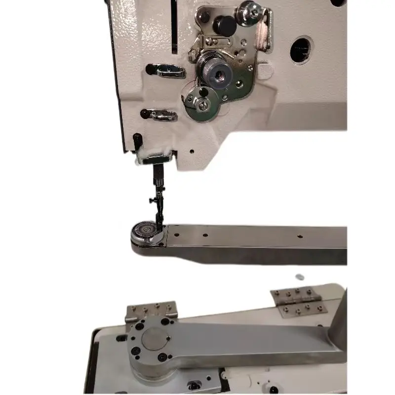 360 degree rotating handbag high column sewing machine leather industrial sewing machine