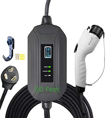 Зарядное устройство для электромобиля класса 2 (EV) (220 В/240 в 16 А) портативное умное зарядное