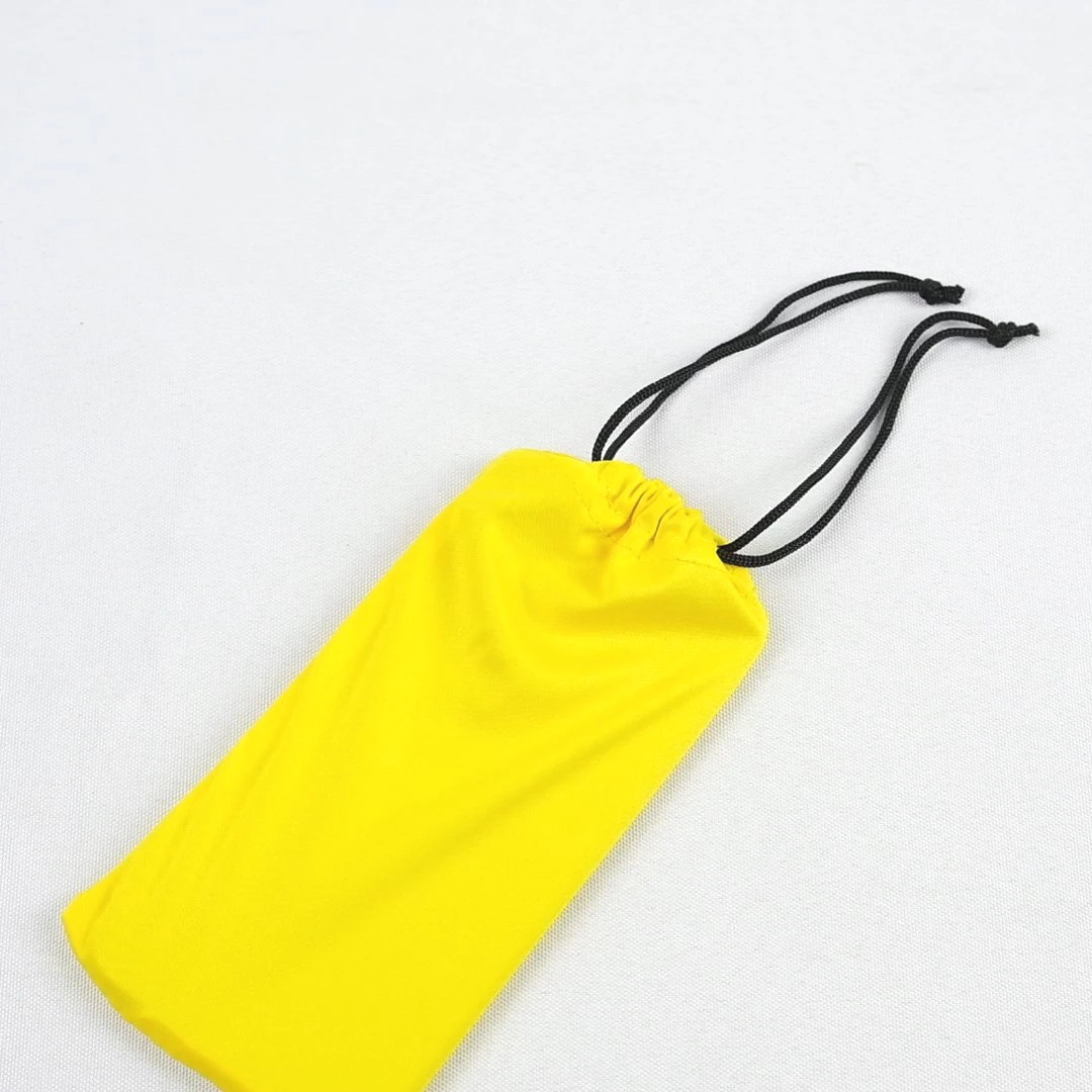 packaging jewelry microfiber brown custom sunglass bag