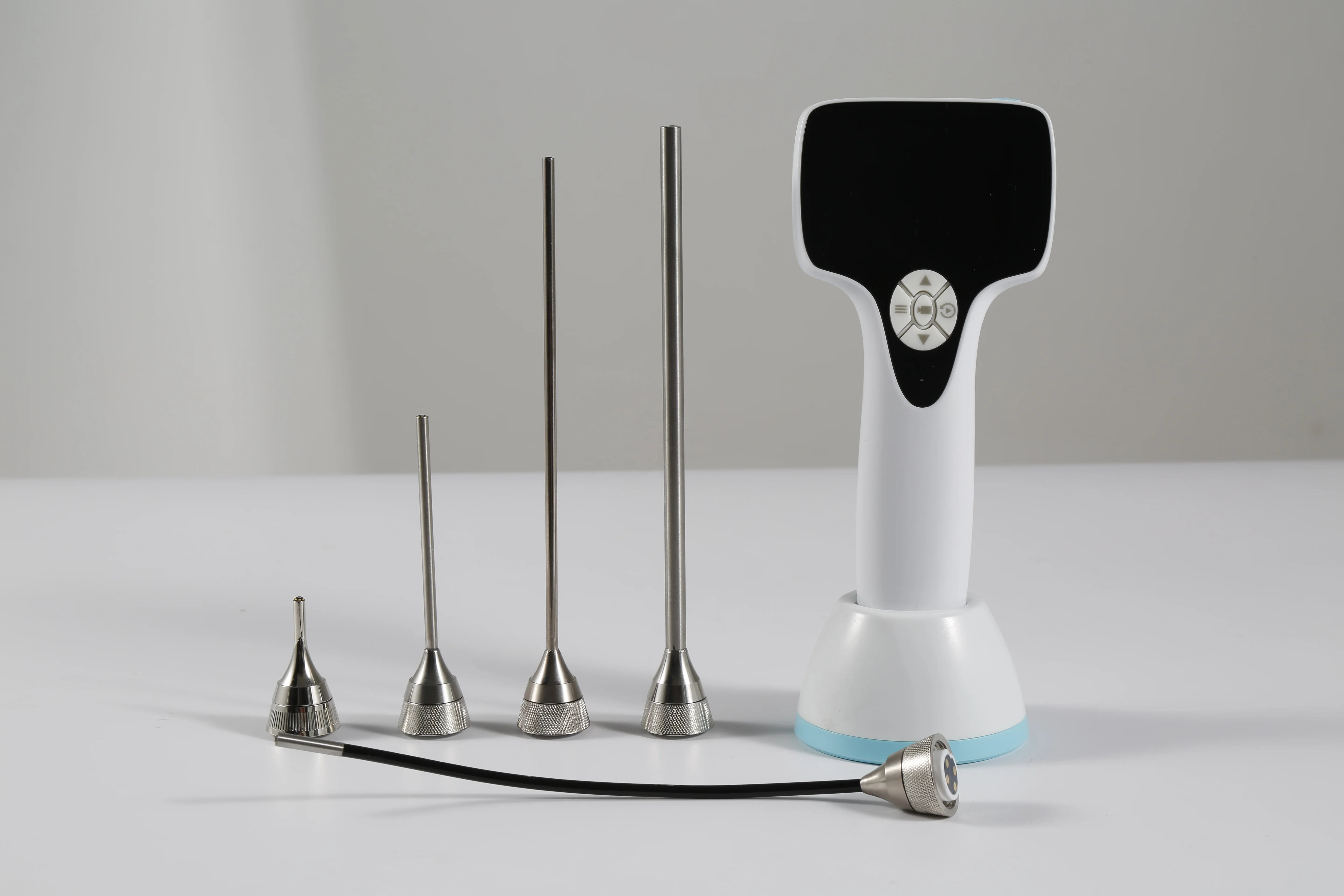 BESDATA Diagnostic Set Rigid Otoscope Reusable Medical ENT Endoscope Video Otoscope for Clinical Use