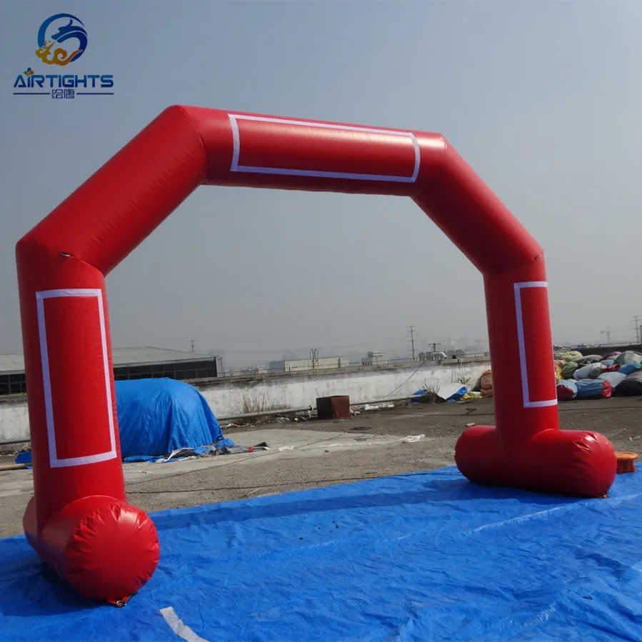custom inflatable arch with printing banners, durable inflatable start finish arch/inflatable archway