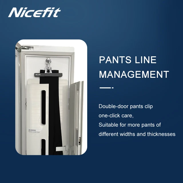 Nicefit 2022 Electric Smart Dryer Sensor Styler Fully Automatic Steam Dryer Deeply Care Clothes Indoor Silver/Mirror