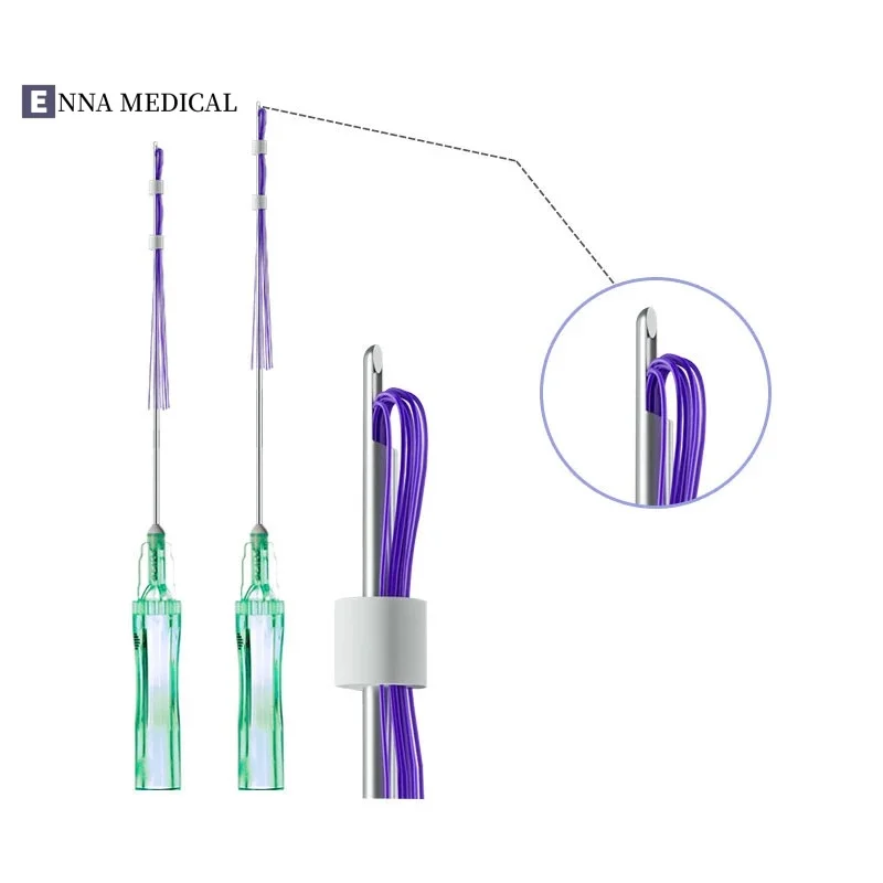 ENNA pdo-thread Cog 3d 4d 6d deep lift korea fio hilo pdo molding 19x 100 mm pcl threads minerva nose mesh pdo thread