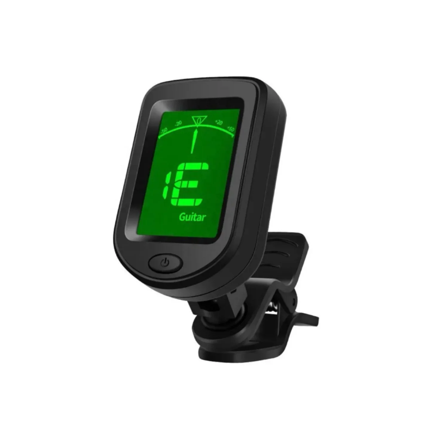 Wholesale digital tuner lcd clip-on/clip on guitar tuner electric with battery for stringed instruments parts guitar accessories